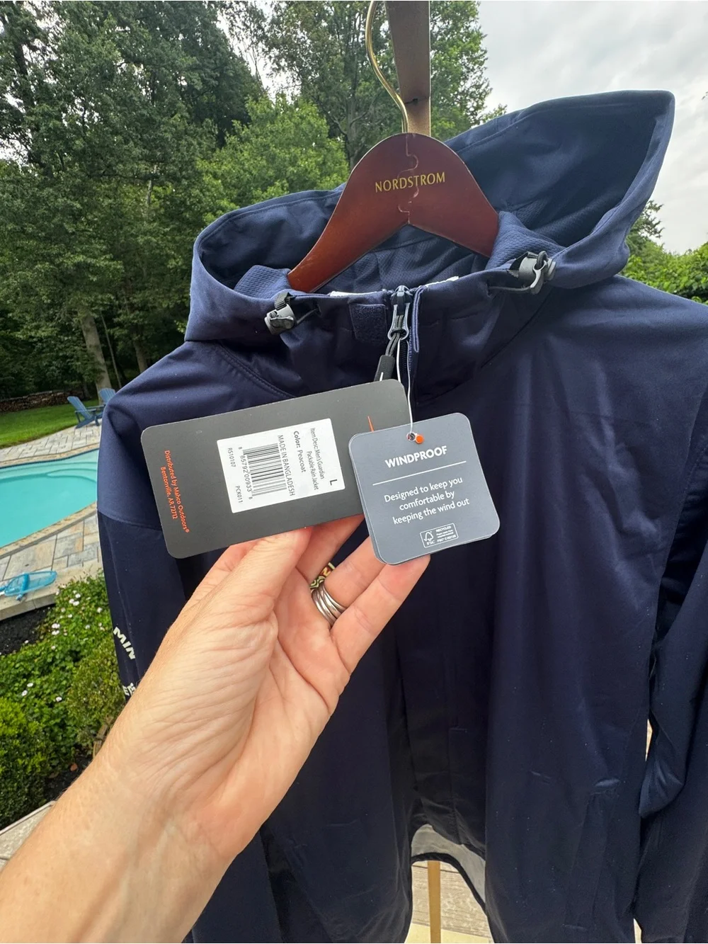 Nwt Habit Packable Rain Jacket Waterproof Plus Mens Guardian Screaming Putters L